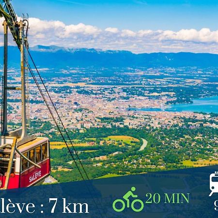 Homey Bella - New / Duplex / Downtown / Close Geneva Annemasse Ngoại thất bức ảnh